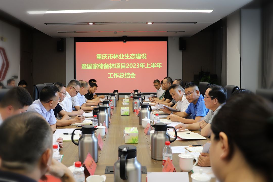 重庆市林业生态建设暨国家储备林项目2023年上半年工作总结会召开